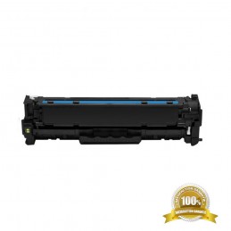 Toner laser compatible à  HP 130A-CY (CF351A) Couleur : Bleu