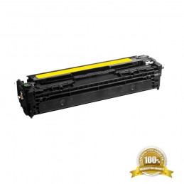 Toner laser compatible à  HP 128A-YL (CE322A) Couleur : jaune