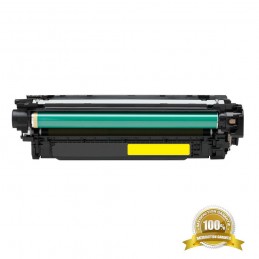 Toner laser compatible à  HP 504A-YL (CE252A) Couleur : jaune